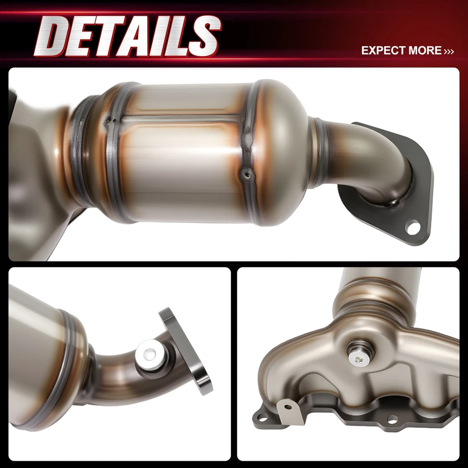 Convertidor catalítico para Kia Sorento 2011-2013, Hyundai Santa Fe 2010-2012 2,4 L Foto 3 de 4