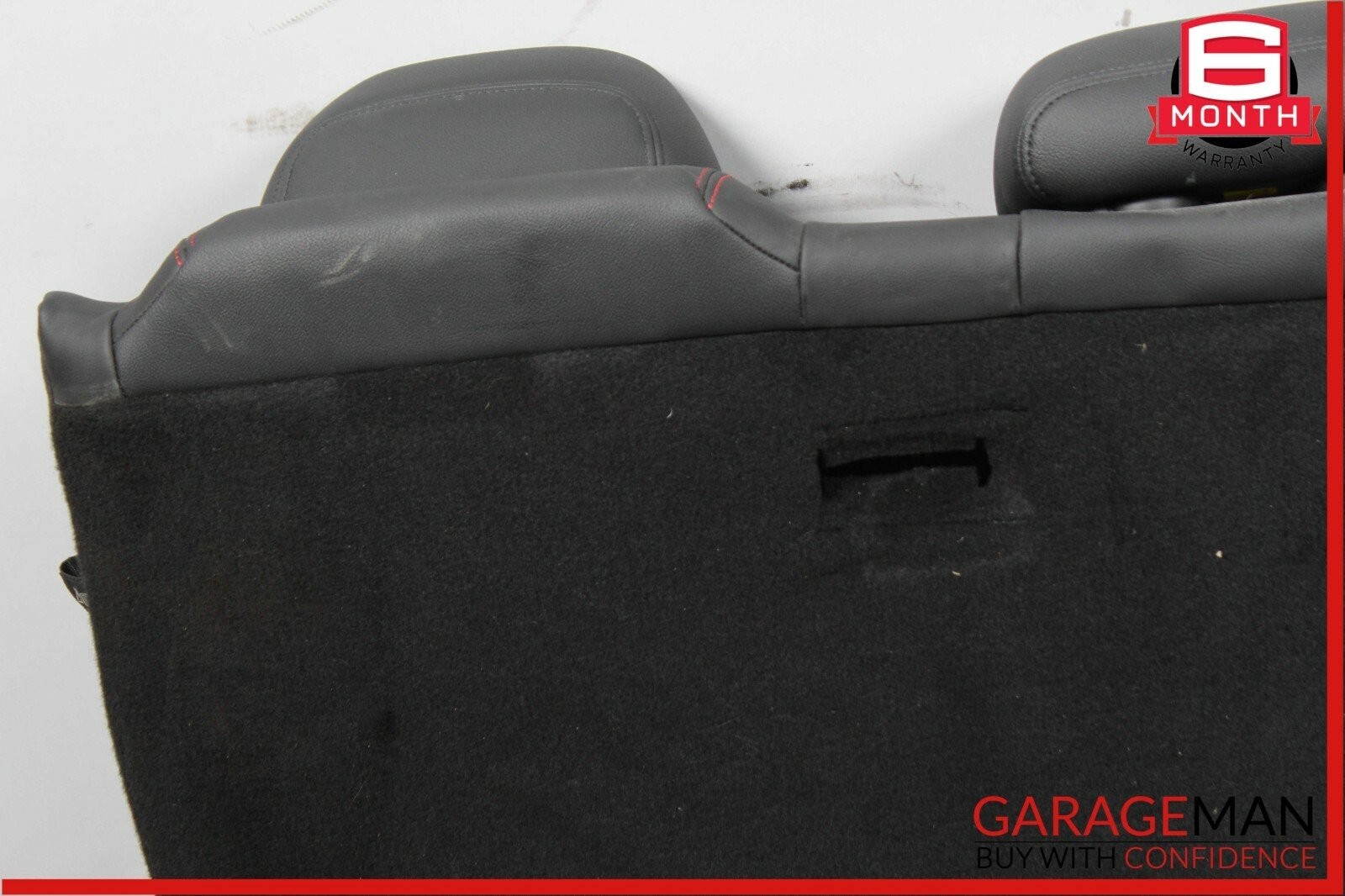 14-17 Maserati Ghibli Rear Left Side Top Upper Seat Cushion Cover Assembly Black