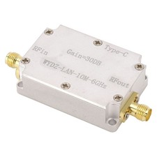 10M  6Ghz RF Wide Band Amplifier High Gain SMA Female Connector Amplifier Module