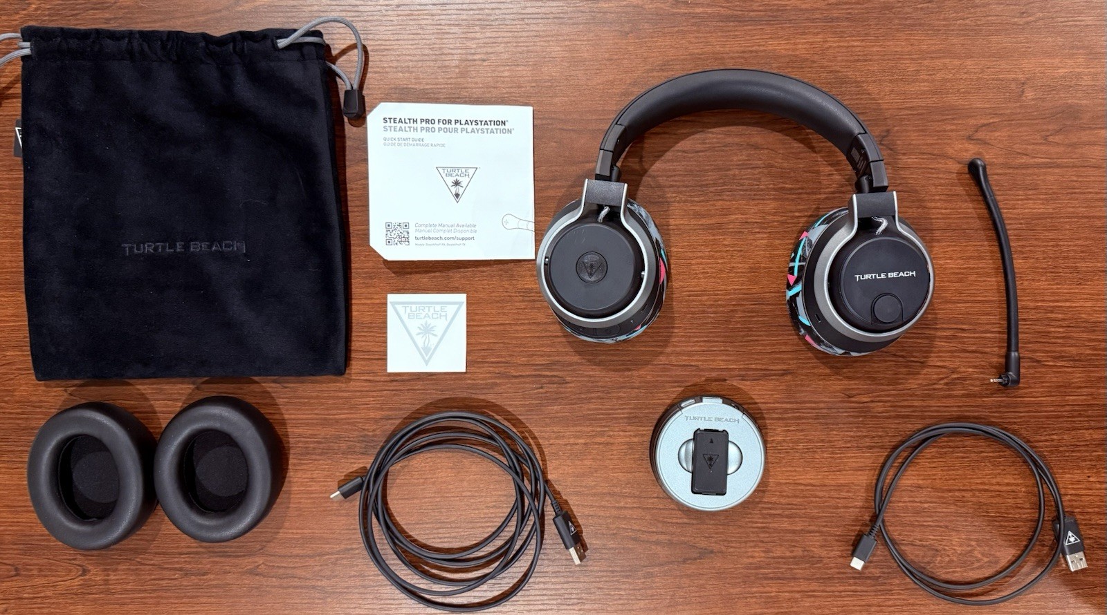 Turtle Beach Stealth Pro Wireless Gaming Headset for PS5 PC and PlayStation