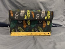 NEW Thirty One 31 Get Creative Case Craft Storage AD40 Falling Feathers Box Bag