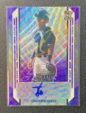 JEFERSON QUERO - 2021 Leaf Metal Draft (RC) Auto /15 Purple Wave #BA-JQ1