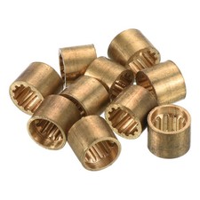 10Pcs 9.8mm Brass Pool Cue Ferrules Billiard Cue Tips Repair Tool with Teeth