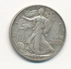 1939 S WALKING LIBERTY SILVER HALF DOLLAR