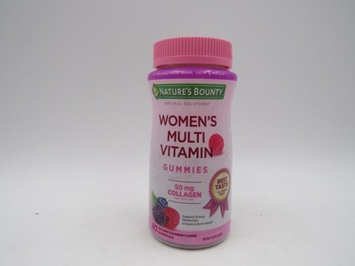 Women's Multi Vitamin 80 Gummies 50mg Collagen Optimal Woman Health EXP 10/26