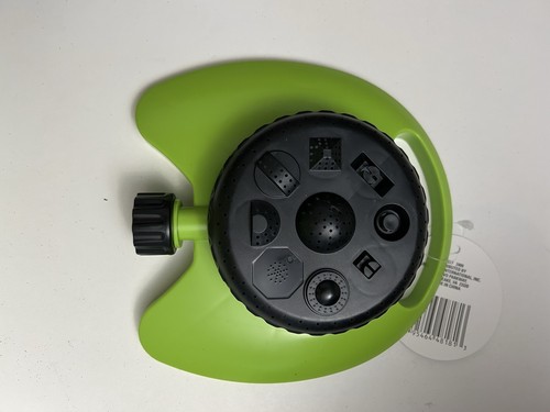 8 Pattern Lawn Sprinkler New With Tag, Lime Green Free Shipping