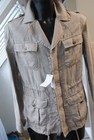 SANTANIELLO SARTORIALE GIACCA TESSUTO PURO LINO TG 48 450,00 CART. COULISSE VV