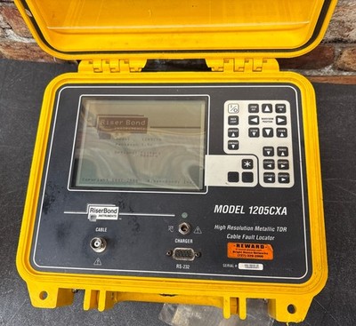 Riser Bond 1205CXA Metallic TDR Cable Fault Locator High-Res