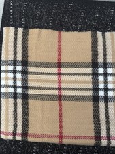 POCKET SQUARE Tan PLAID Mens Dress Ladies Equestrian NEW by Ornaments