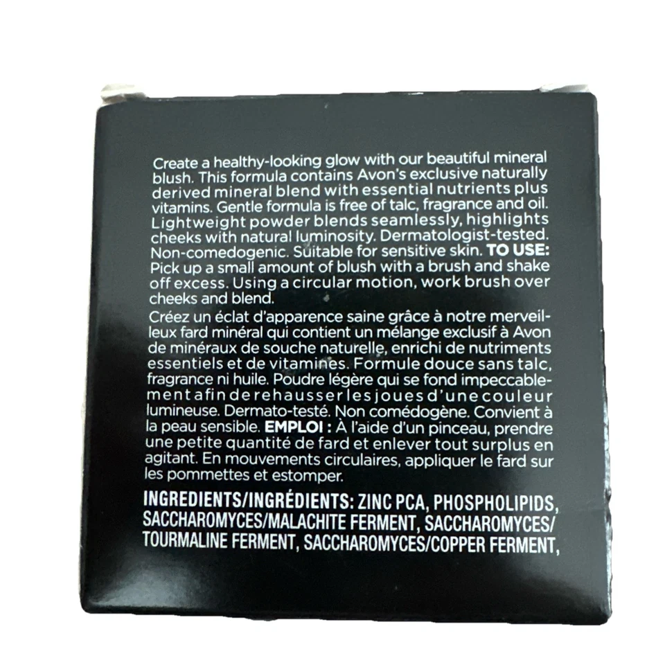 Avon True Color Smooth Minerals Blush Hearty Peach 2.5 G 0.09 Oz - Image 3 of 4