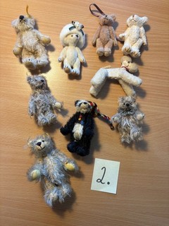 Mixed Lot Miniature Collectors BEARS Schuco Steiff BIng etc Very Old Vintage 2