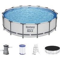 Bestway 15ft x 42inch Steel Pro Max™ Above Ground Swimming Pool With Filter La
