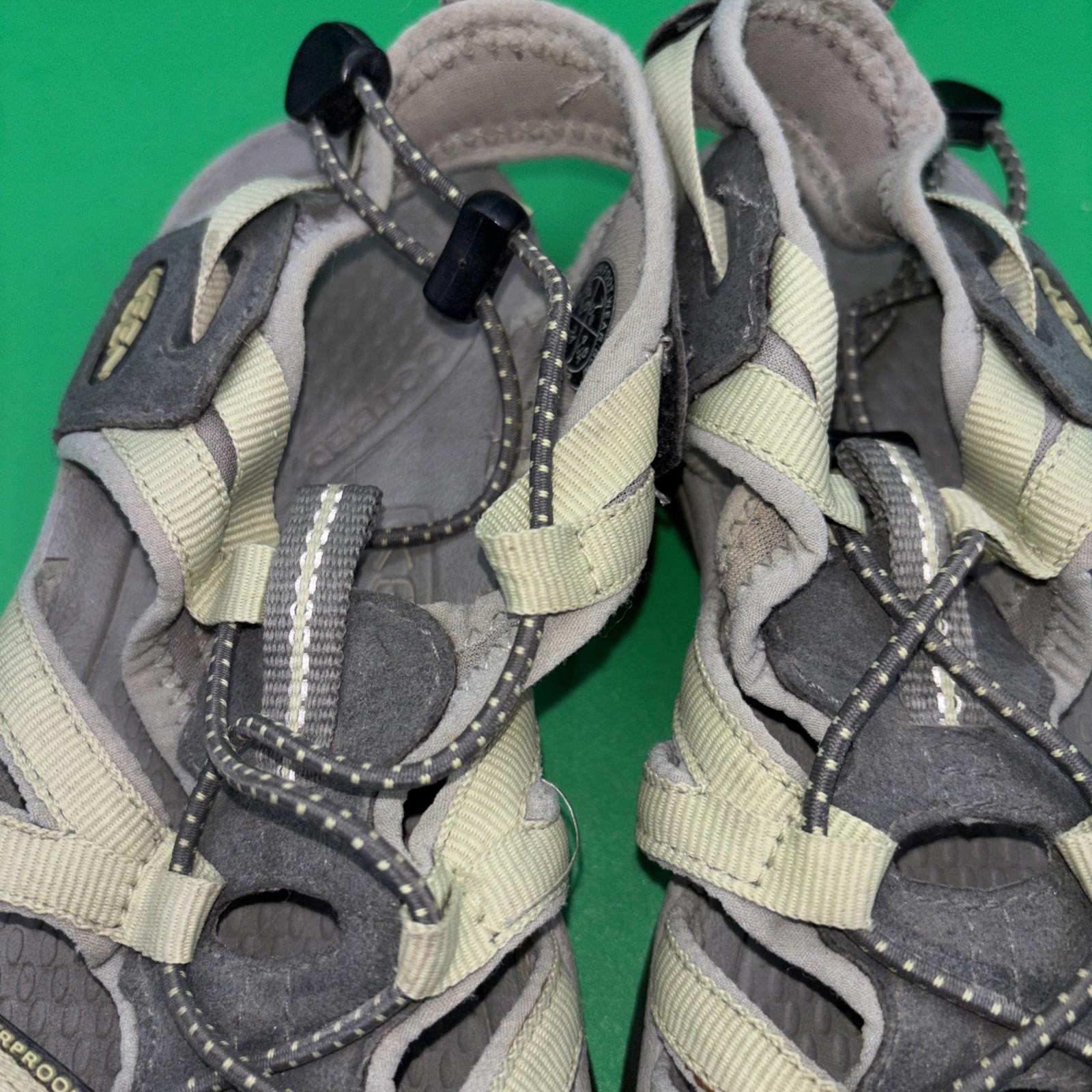 Sandali sportivi impermeabili Keen Fisherman donna taglia 7 verdi usati in ottime condizioni