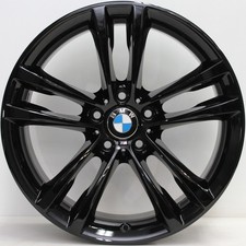19 inch Genuine BMW 3 SERIES GT  F34  RUNFLAT ALLOY WHEELS IN BLACK
