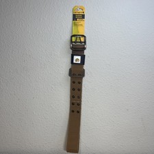 NWT Carhartt Brown Dog Collar SIZE LARGE 20"- 25" Wide Nylon Webbing DURABLE