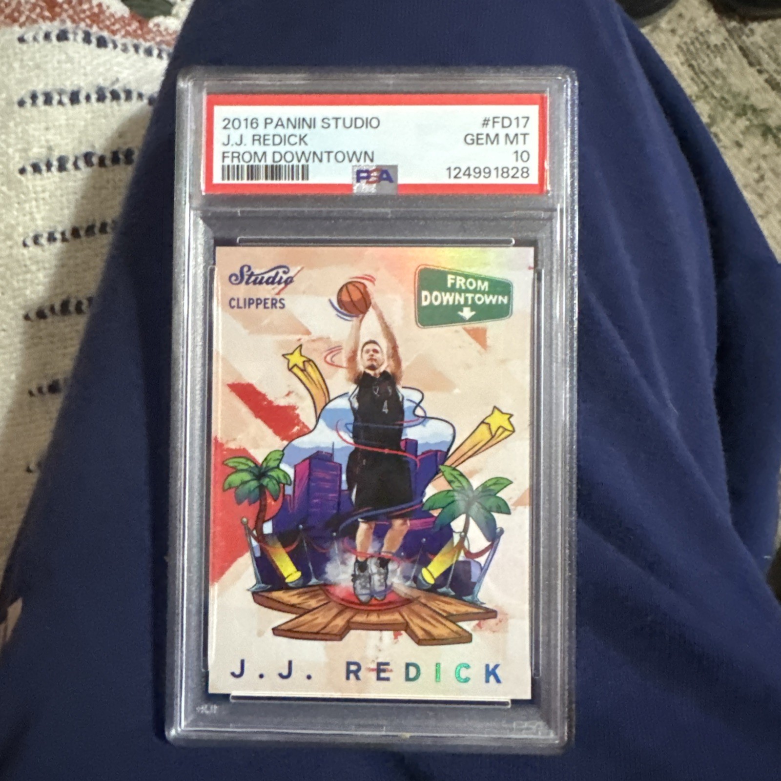 2016-17 Panini Studio - From Downtown J.J. Redick #FD17