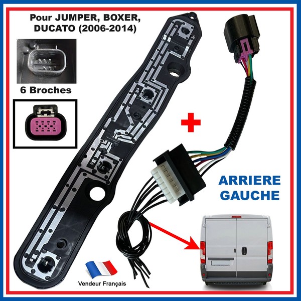 Faisceau + Halter RüCklicht Links FüR Boxer Ducato Jumper 2006-2014-image