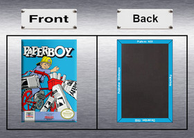 Paperboy Video Game Box Art NES High Quality Magnet