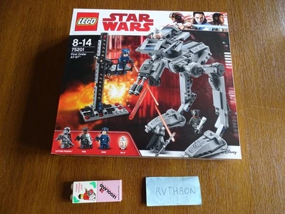 BOITE LEGO NEUVE - SEALED BOX - STAR WARS - 75201 FIRST ORDER AT-ST - Photo 1/4