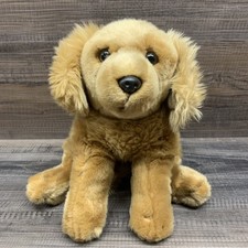 VTG 2000 Animal Alley Realistic Golden Retriever Dog Plush Stuffed Toy 14" EUC