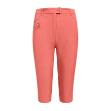 WOMENS GOLF Pretty Peach City shorts-Finishes just below the knee- UK 12-BARGAIN