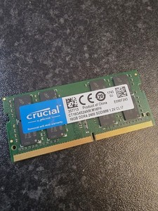 Crucial 16GB Ddr4-2400 Sodimm | eBay UK