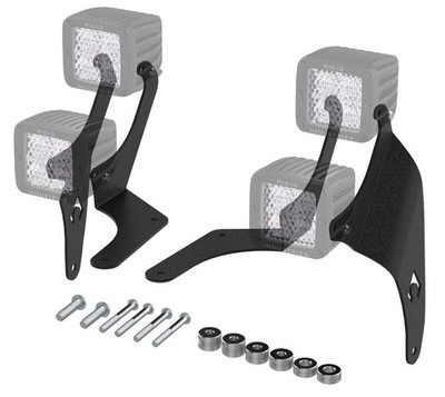 Artec Industries JL5603 Dual LED Cube Light Mount for Jeep Wrangler JL 2018-2025