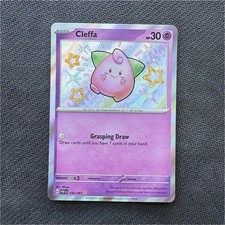 Nintendo Cleffa 150/091 Paldean Fates Holo Rare English 2024