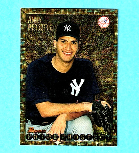 Andy Pettitte [Foil] #257 1995 Bowman card