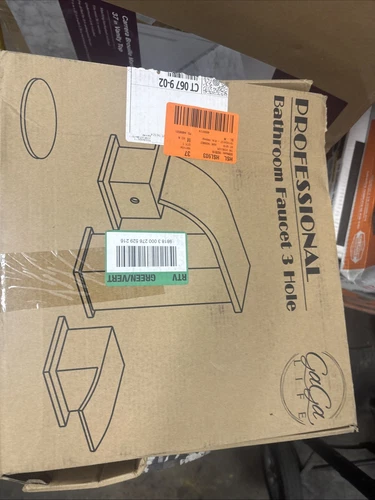 Gagalife Bathroom Faucet 3 Hole- chrome - Picture 1 of 2