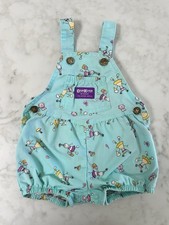 Authentic Vintage 1980s OshKosh B'gosh Bubble Romper/Shortalls. Size 18 Months