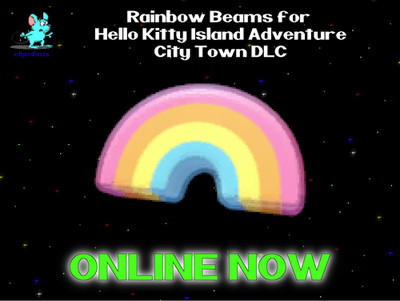   Rainbow Beams Materials for Hello Kitty Island Adventure City Town DLC  