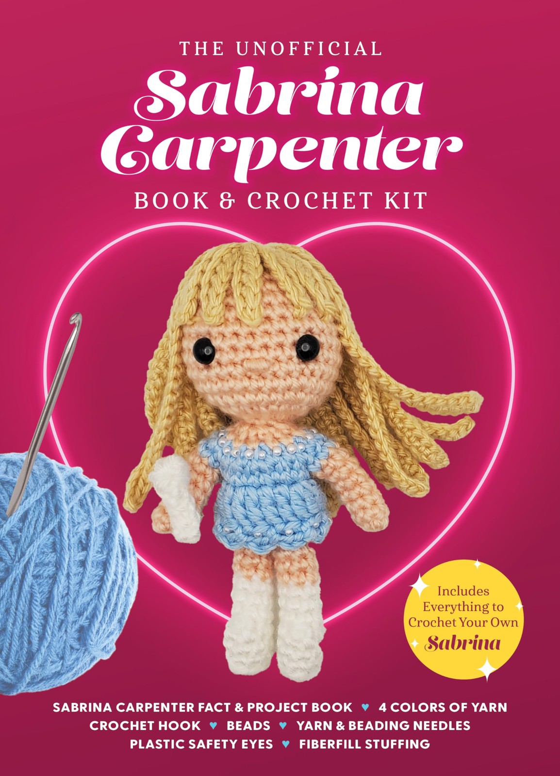 The Unofficial Sabrina Carpenter Book and Crochet Kit by Kati... - 9780785847441 - Image 4