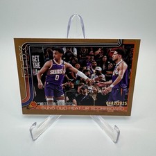 2025-26 Topps Basketball Phoenix Suns Heat Check Gold Parallel /2025 #294