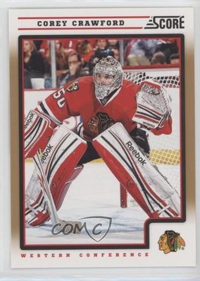 2012-13 Score Gold Rush Corey Crawford #121 0d7y