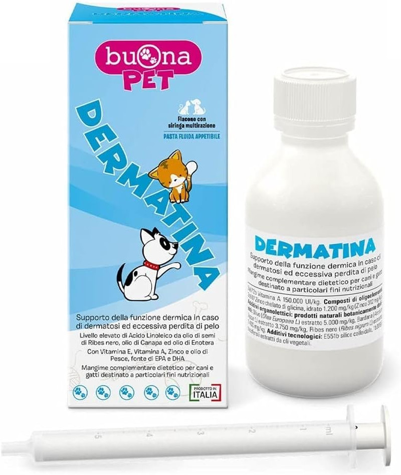 Dermatina 90g: Il Rimedio Gentile per il Prurito di Cani e Gatti