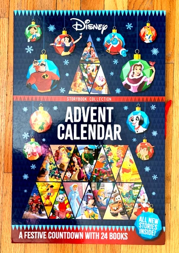 DISNEY STORYBOOK COLLECTION ADVENT CALENDAR-24 BOOKS for COUNTDOWN to CHRISTMAS!