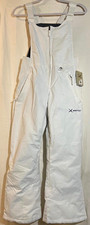 ARCTIX ThermaLock Women s White Snow Bib Ski Pants XS Insulated.