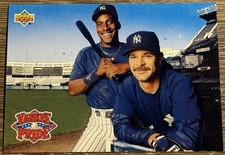 Yankee Pride Roberto Kelly / Don Mattingly 1993 Upper Deck #47 NY Yankees