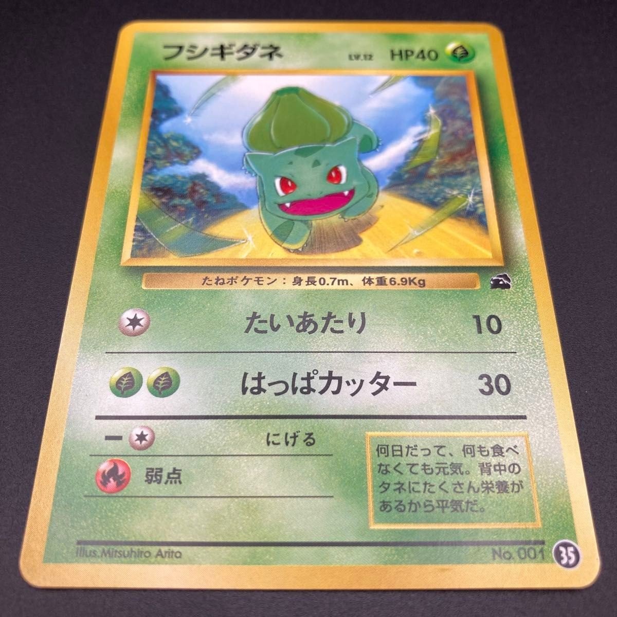 FS Bulbasaur No.001 Intro Pack Bulbasaur Deck Pokemon Card Japanese 1999 V3