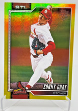Sonny Gray 2026 Topps Series One 1 Yellow Rainbow Foil Parallel Card #271/399 40