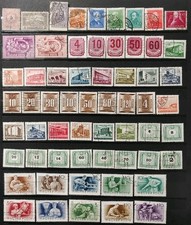 Lot de 60 timbres oblitérés de Hongrie (1898 à 1955)