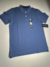 NWT U.S Polo Assn. Boys Blue Polo Short Sleeve Shirt Size XXL 18
