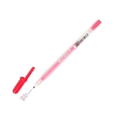 桜 Sakura Gelly Roll Gel Pen Moonlight 10 Bold Fluorescent Vermillion