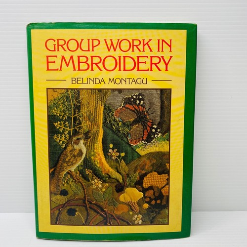 Lote de 4 libros de bordado vintage con aguja patrones técnicos artesanía con agujas - Imagen 4 de 11