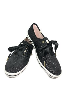 black glitter keds