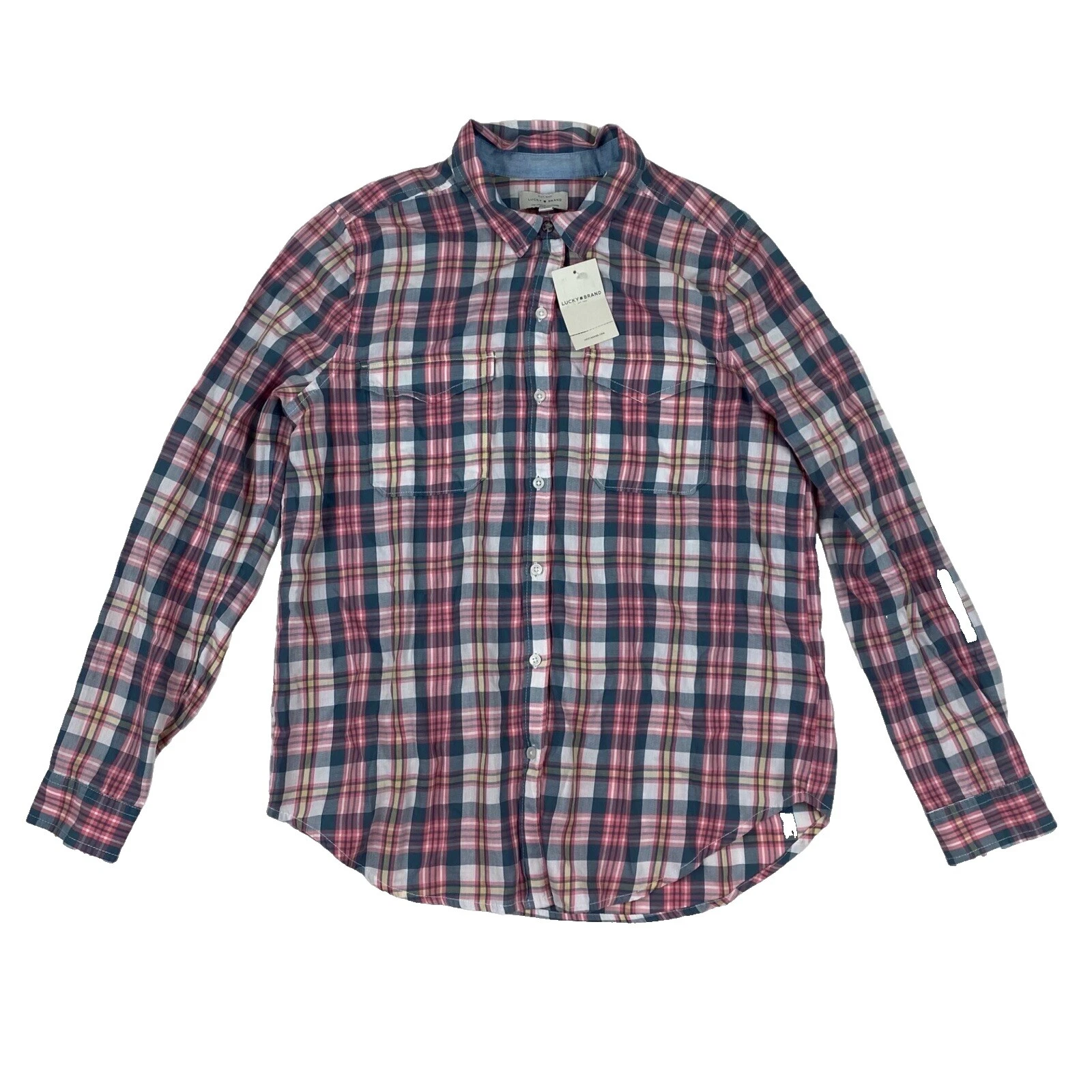 Camisetas occidental Lucky Brand algodón para mujeres