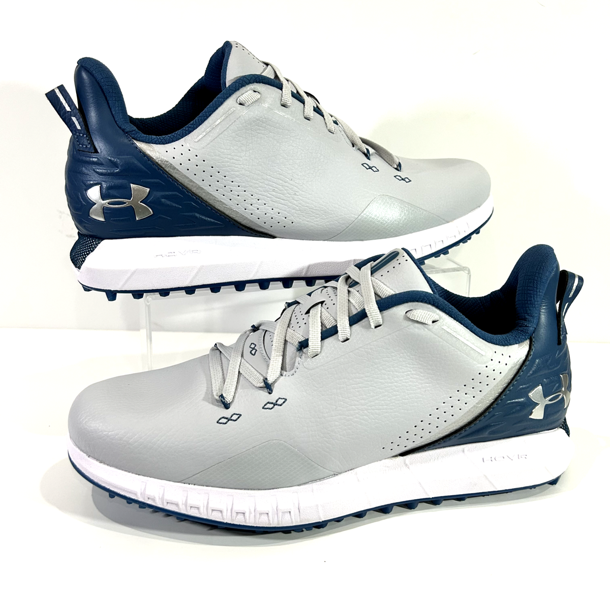 Under Armour UA HOVR Drive Spikeless Golf Shoe Gray 3025071-102 Men's Size 