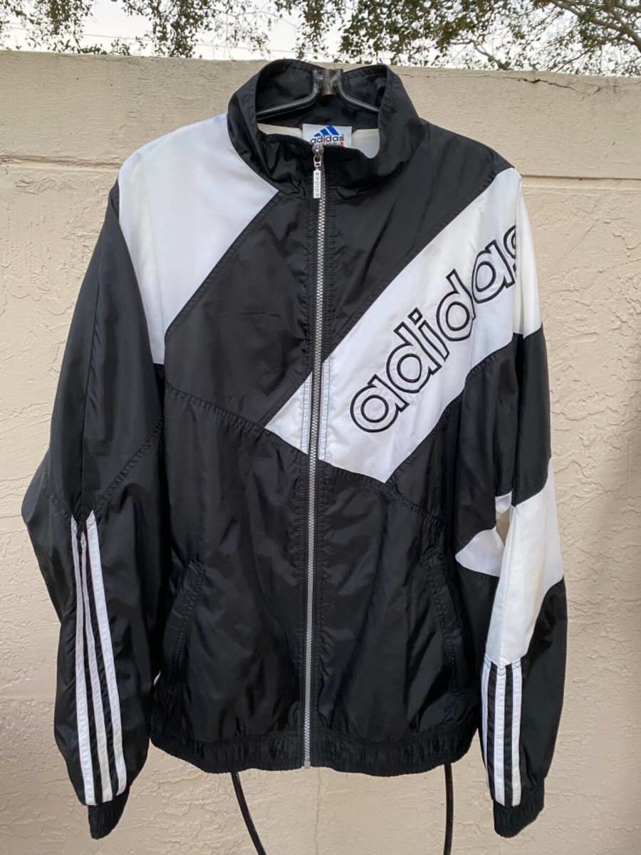 トップス archive adidas track jacket black white Adidas Men's Archive Track Top in White/Black adidas