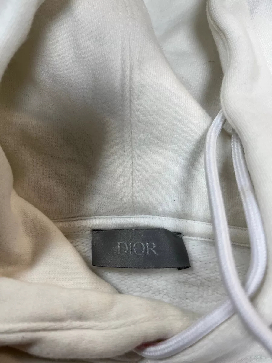 Dior hoodie white sales